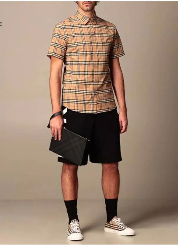 Top 15+ mẫu áo sơ mi Burberry hàng hiệu chinh phục mọi tín đồ thời trang