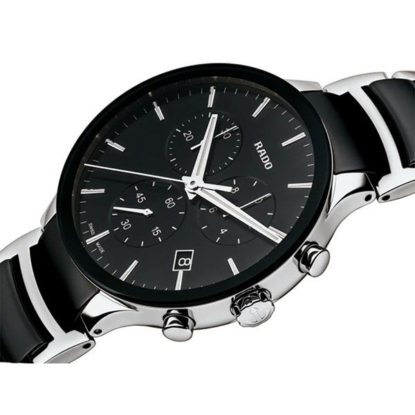 Đồng Hồ Rado Centrix Chronograph R30130152 Màu Đen - Đồng hồ - Vua Hàng Hiệu