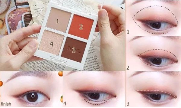 5 cách trang điểm mắt siêu đẹp cho người mới bắt đầu