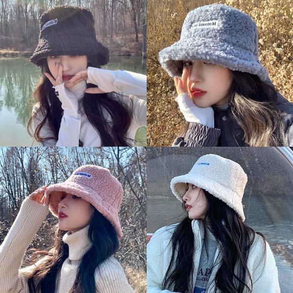 Top 4 cách phối đồ với mũ bucket lông cừu bắt trend idol
