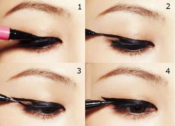 Cách trang điểm cho mắt một mí, sụp mí thêm to tròn và cuốn hút
