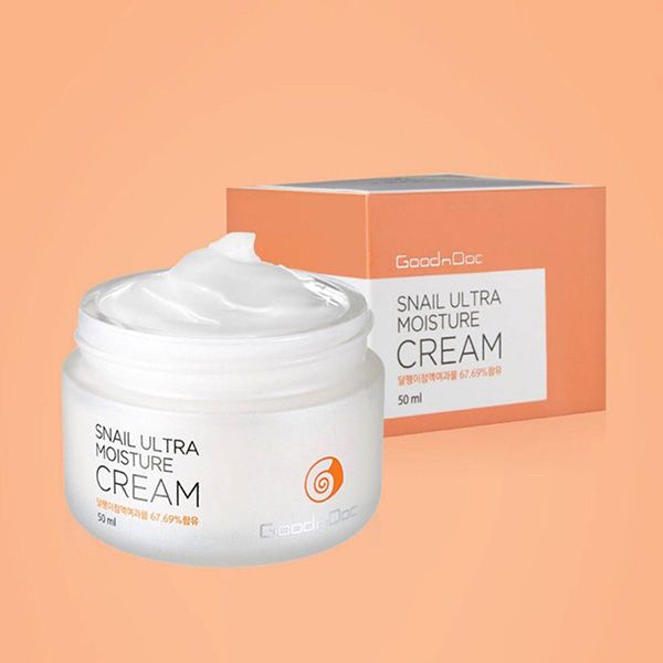 Kem Dưỡng Ẩm Ốc Sên Goodndoc Snail Ultra Moisture Cream 50ml - Mỹ phẩm - Vua Hàng Hiệu