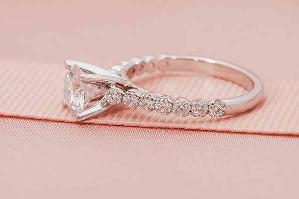 Nhẫn Đính Hôn Morina N0659 Màu Vàng Trắng - Trang sức - Vua Hàng Hiệu
