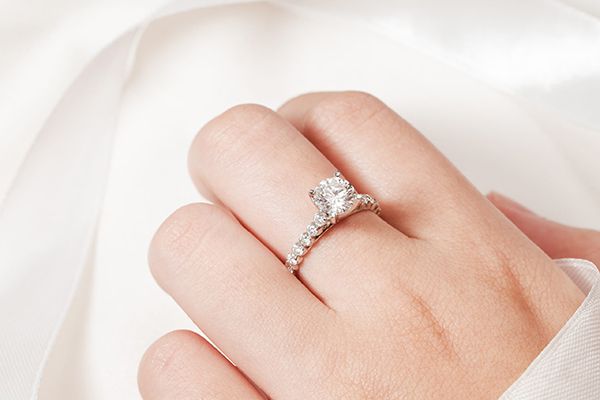 Nhẫn Đính Hôn Morina N0659 Màu Vàng Trắng - Trang sức - Vua Hàng Hiệu