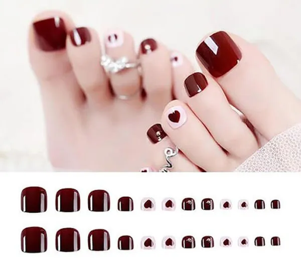 Top 21+ mẫu móng chân đẹp nhẹ nhàng dẫn đầu xu hướng 2025