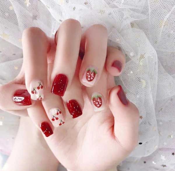 Gợi ý 17+ Mẫu móng tay đẹp chơi Tết 2025 vừa đẹp vừa sang