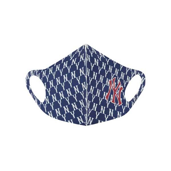 Khẩu Trang MLB Monogram Mask New York Yankees 32ETM3111-50N Màu Xanh Navy - Thời trang - Vua Hàng Hiệu