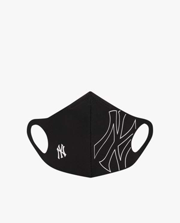 Khẩu Trang MLB Mega Logo 3AMK0012NK0003 Màu Đen Size L - Thời trang - Vua Hàng Hiệu