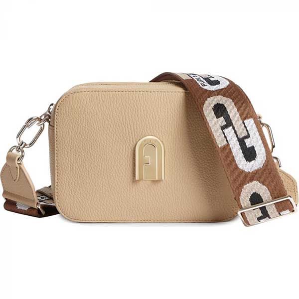 Túi Xách Furla Sleek Mini Crossbody Sand H 1057283 Màu Cát - Túi xách - Vua Hàng Hiệu
