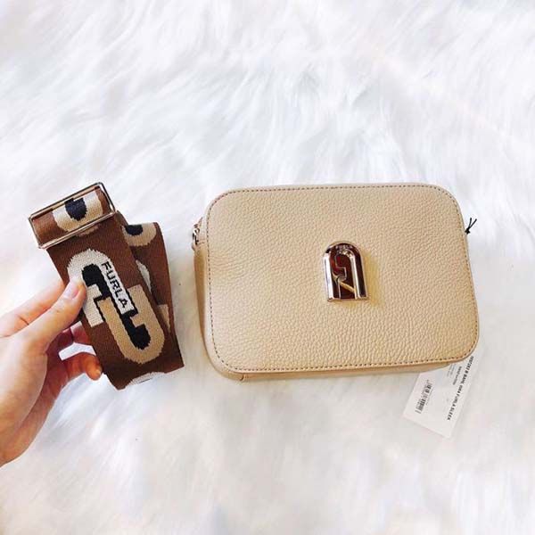 Túi Xách Furla Sleek Mini Crossbody Sand H 1057283 Màu Cát - Túi xách - Vua Hàng Hiệu