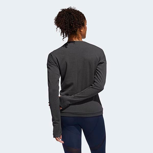 Áo Dài Tay Nữ Adidas Run Cru Sweatshirt DQ1923 Màu Xám Size S - Thời trang - Vua Hàng Hiệu