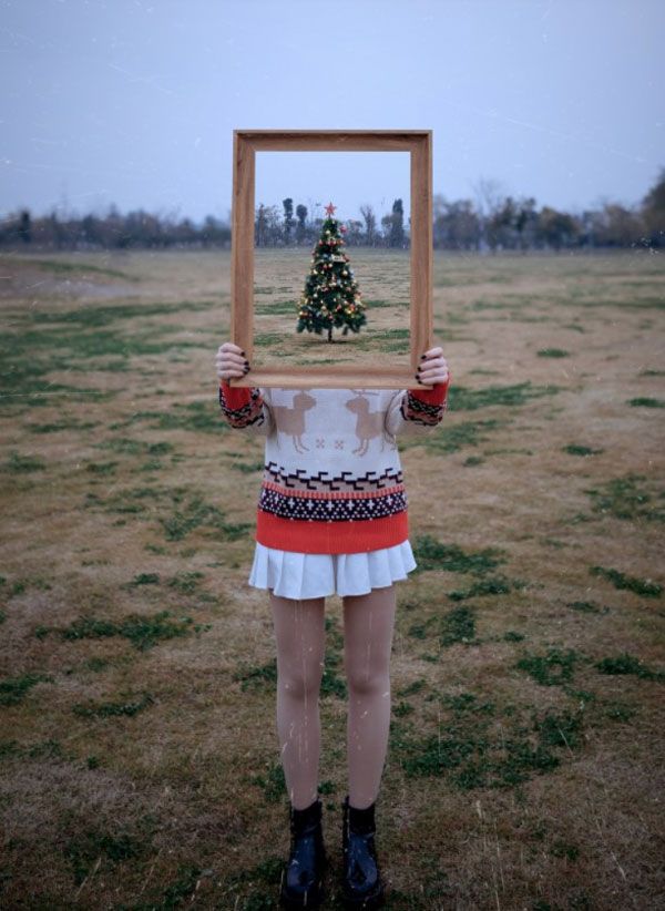 Top 5 kiểu tạo dáng với cây thông Noel “hút nghìn like”