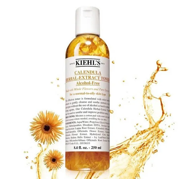 Review toner hoa cúc Kiehl's Calendula Herbal Extract Alcohol-Free có tốt không?