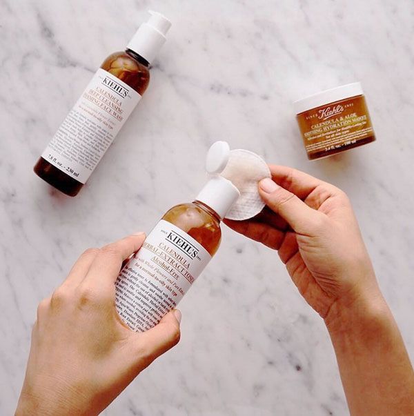 Review toner hoa cúc Kiehl's Calendula Herbal Extract Alcohol-Free có tốt không?