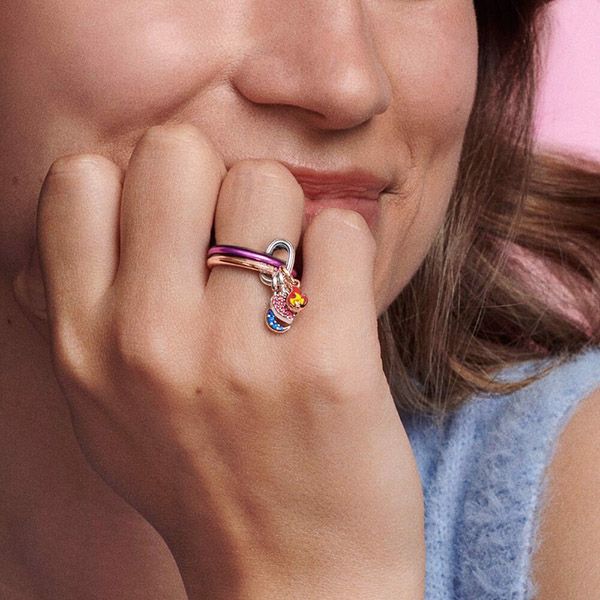 Nhẫn Nữ Pandora ME Pavé Ring Mạ Vàng Hồng 14K - Trang sức - Vua Hàng Hiệu