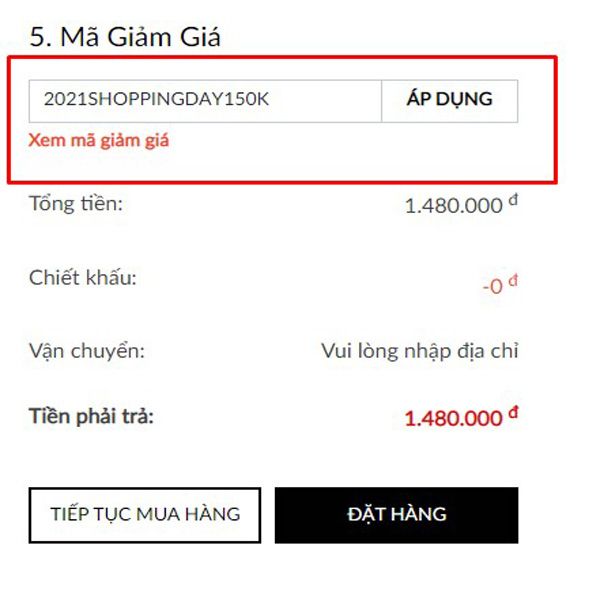 Chỉ còn 1 ngày để nhận Voucher Giảm giá Shopping Day 12.12 trên Vua Hàng Hiệu - 7