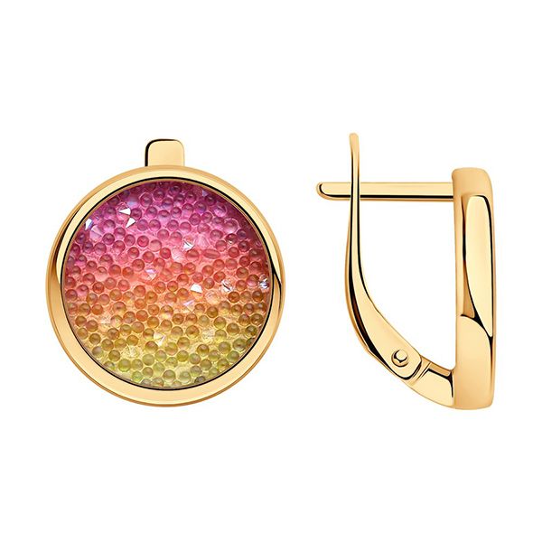 Khuyên Tai Sokolov 93021138 Bằng Bạc 925 Đính 1 Viên Pha Lê Swarovski - Trang sức - Vua Hàng Hiệu