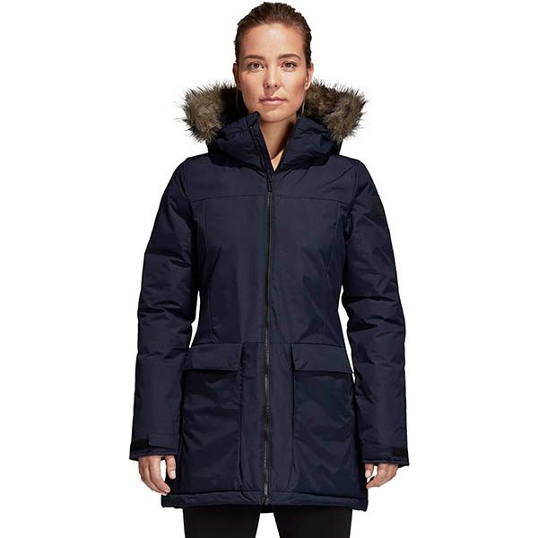 Áo Khoác Nữ Adidas PARKA XPLORIC CY8608 Màu Xanh Navy Size S - Thời trang - Vua Hàng Hiệu
