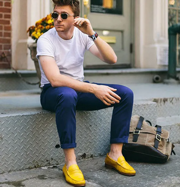 Top 6 cách phối đồ với giày lười nam thời thượng và phong cách