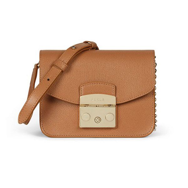Túi Đeo Chéo Furla Metropolis Mini Miele Màu Nâu - Túi xách - Vua Hàng Hiệu