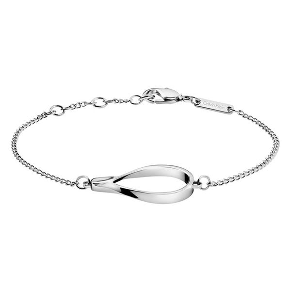 Vòng Đeo Tay Calvin Klein CK Light Bracelet KJ5CMB000100 Màu Bạc - Trang sức - Vua Hàng Hiệu