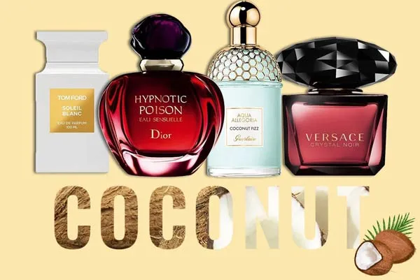 Top 11 loại nước hoa mùi hương dừa ngọt ngào tươi mát