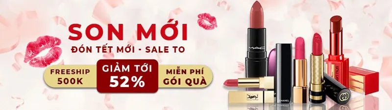Vua Hàng Hiệu Sale Tết 2025: Giảm tới 65%++, tặng voucher 100K, miễn phí vận chuyển từ 500K