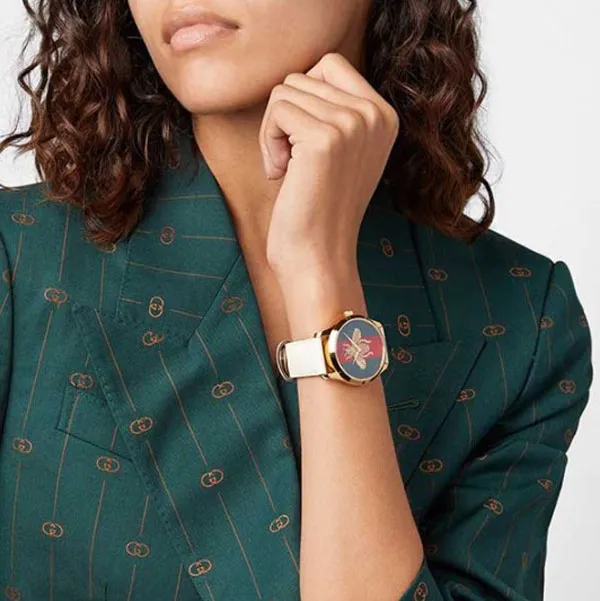 Top 10 mẫu đồng hồ Gucci nữ mặt tròn sang chảnh 2025