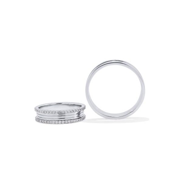 Nhẫn Cưới Phú Quý WD855006 Vàng Trắng - Trang sức - Vua Hàng Hiệu