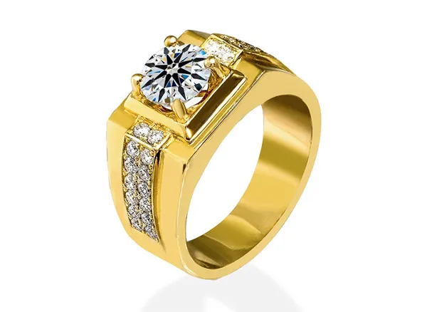13 mẫu nhẫn nam vàng 18k vô cùng đẹp - Cách nhận biết vàng thật