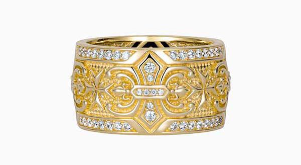 13 mẫu nhẫn nam vàng 18k vô cùng đẹp - Cách nhận biết vàng thật