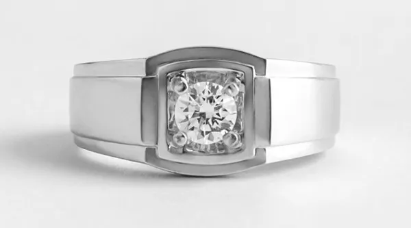 Top 6 nhẫn nam vàng trắng vô cùng đẹp của thương hiệu Sherlyn Diamond