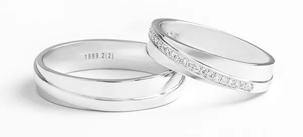 Top 6 nhẫn nam vàng trắng vô cùng đẹp của thương hiệu Sherlyn Diamond