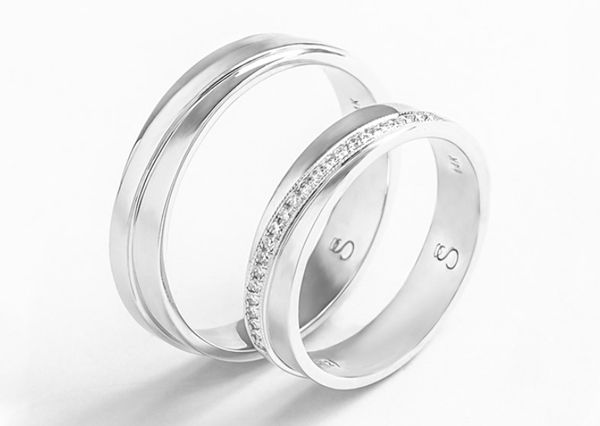 Top 6 nhẫn nam vàng trắng vô cùng đẹp của thương hiệu Sherlyn Diamond