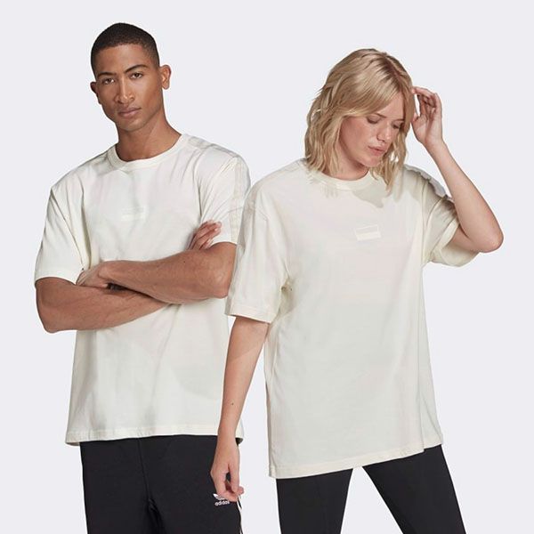 Áo Thun Suông Adidas R.Y.V. Tshirt Màu Trắng Size M - Thời trang - Vua Hàng Hiệu