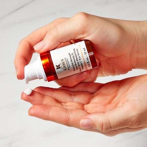 Tinh Chất Dưỡng Mắt Kiehl's Vitamin C Powerful-Strength Line-Reducing & Dark Circle-Diminishing Vitamin C Eye 15ml - Mỹ phẩm - Vua Hàng Hiệu