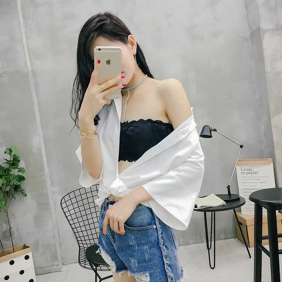 Top 7 ý tưởng diện áo bra mặc với sơ mi cho nữ vô cùng đẹp