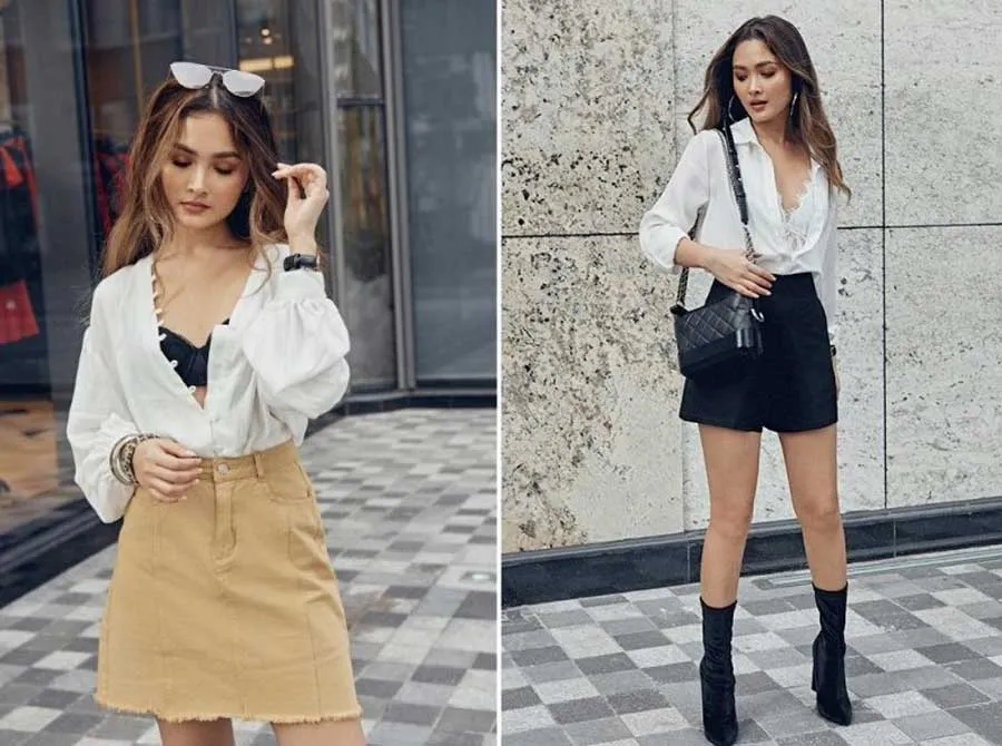 Top 7 ý tưởng diện áo bra mặc với sơ mi cho nữ vô cùng đẹp