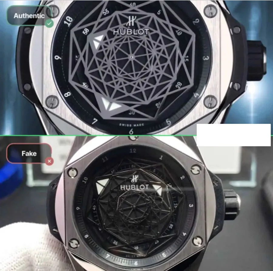 9 bước phân biệt đồng hồ Hublot thật - giả chính xác
