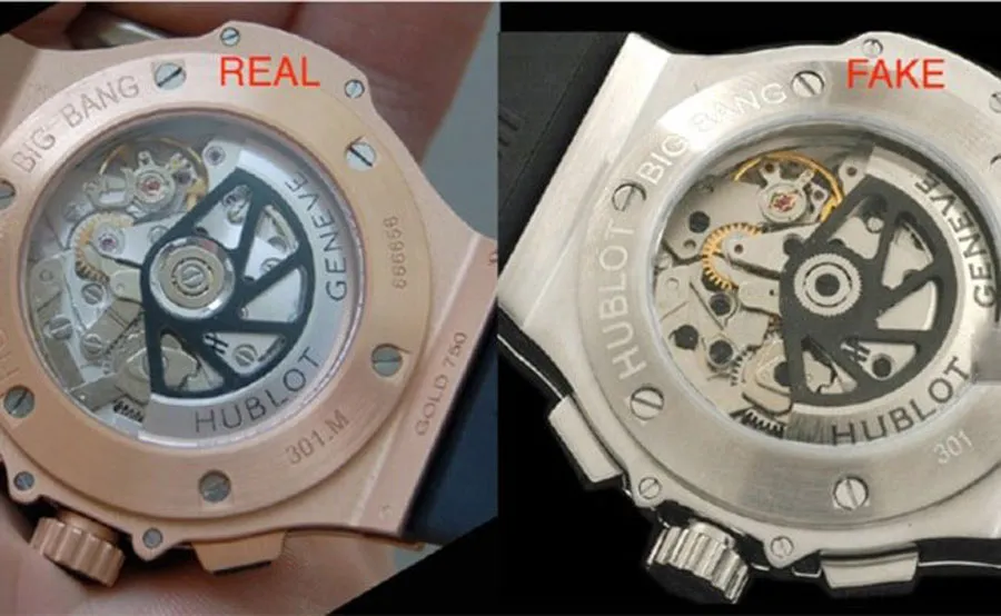 9 bước phân biệt đồng hồ Hublot thật - giả chính xác
