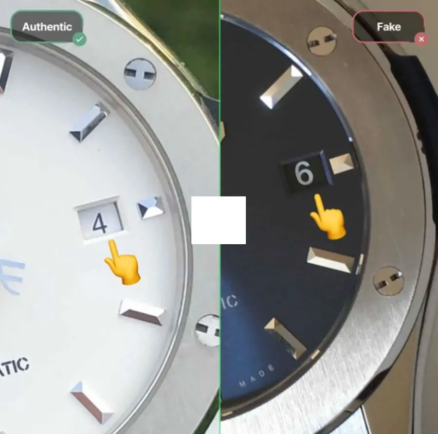 9 bước phân biệt đồng hồ Hublot thật - giả chính xác