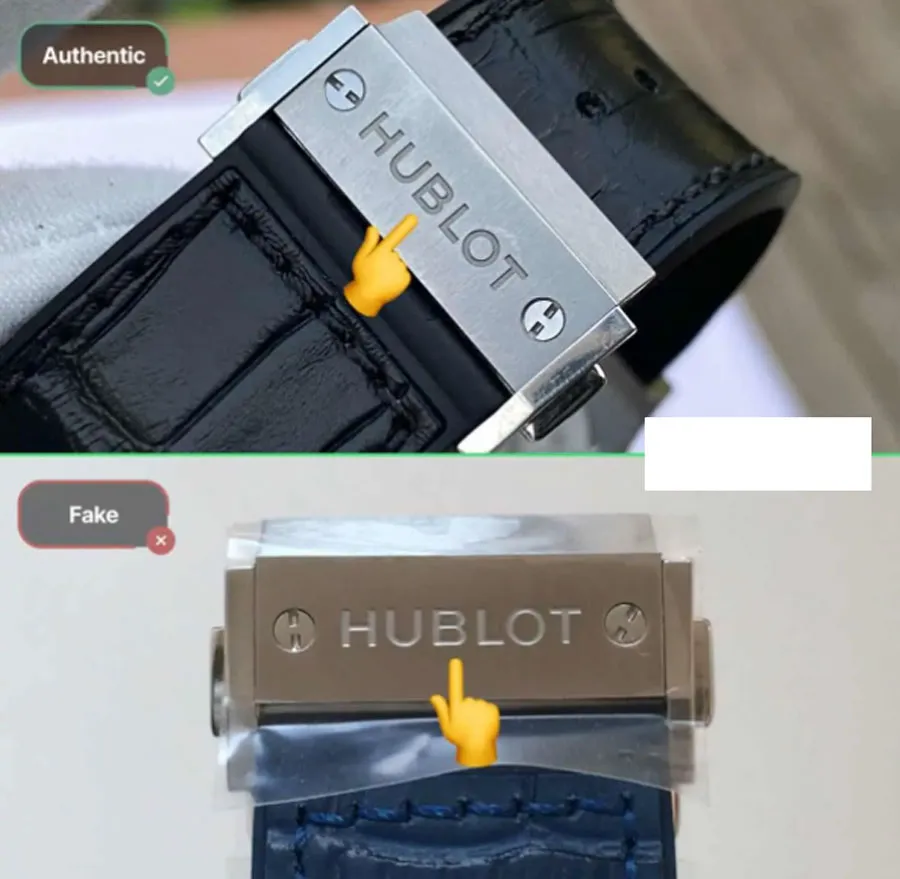 9 bước phân biệt đồng hồ Hublot thật - giả chính xác
