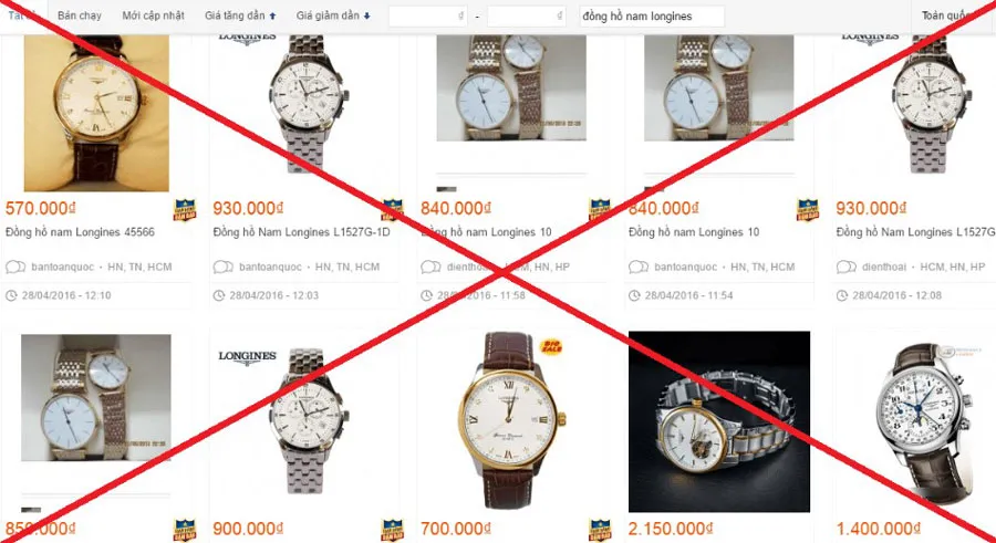 9 cách phân biệt đồng hồ Longines thật giả chính xác 2