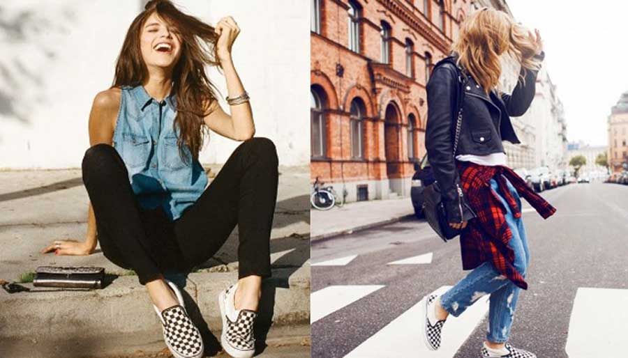 Top 7 đôi giày Vans kẻ caro chính hãng rất dễ phối đồ