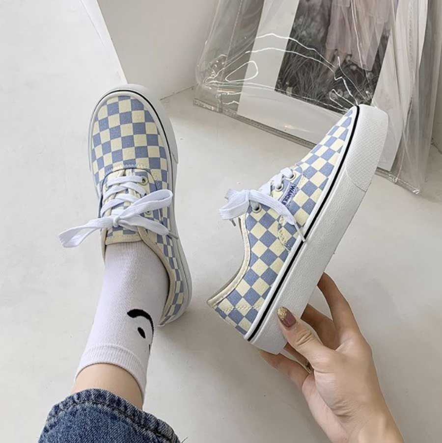 Top 7 đôi giày Vans kẻ caro chính hãng rất dễ phối đồ