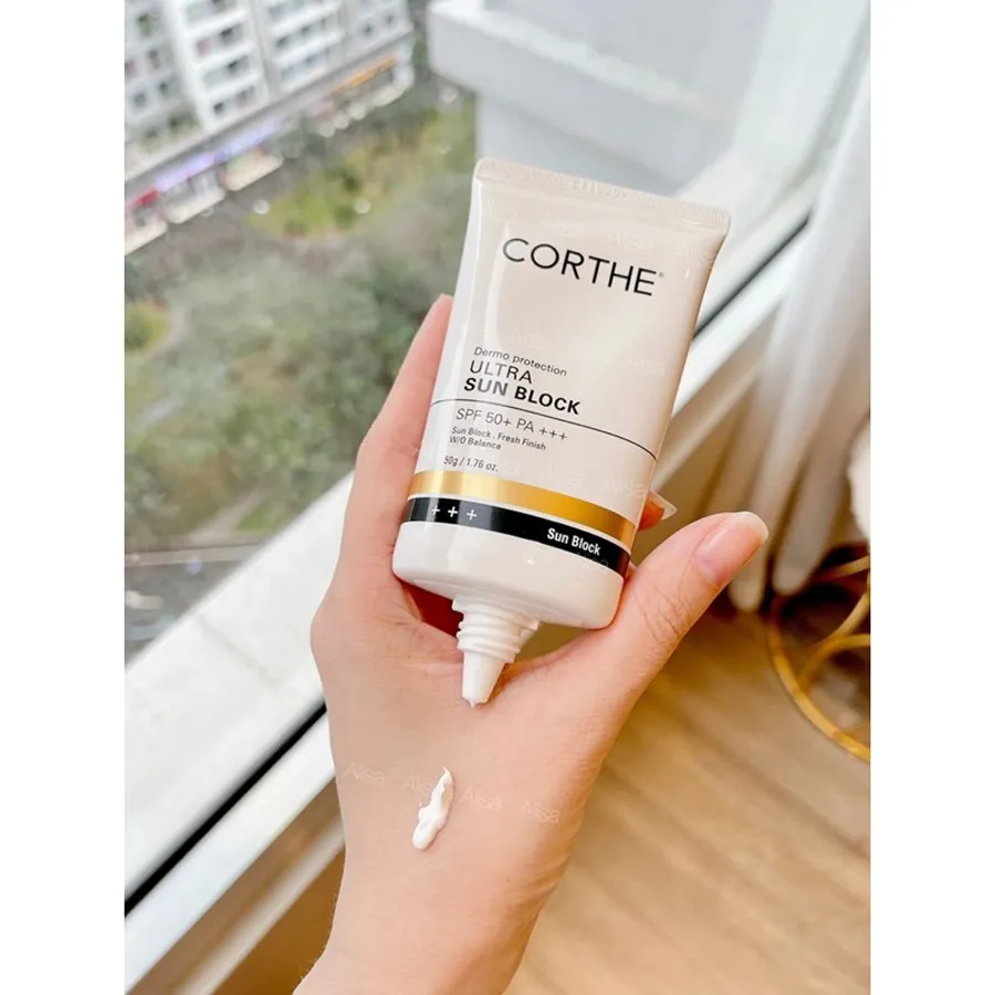 Review kem chống nắng Corthe có tốt không?