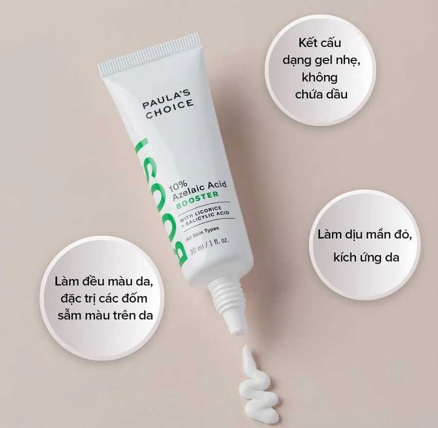 Top 6 mỹ phẩm chứa Azelaic Acid hỗ trợ làm sạch mụn mờ thâm nên dùng 3