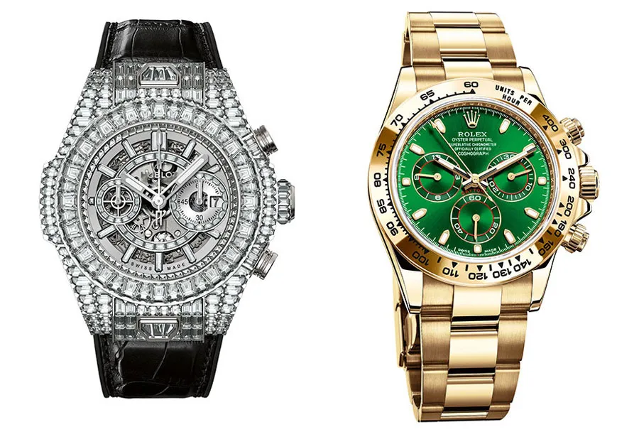 So sánh đồng hồ Rolex và Hublot: Cái nào tốt hơn?