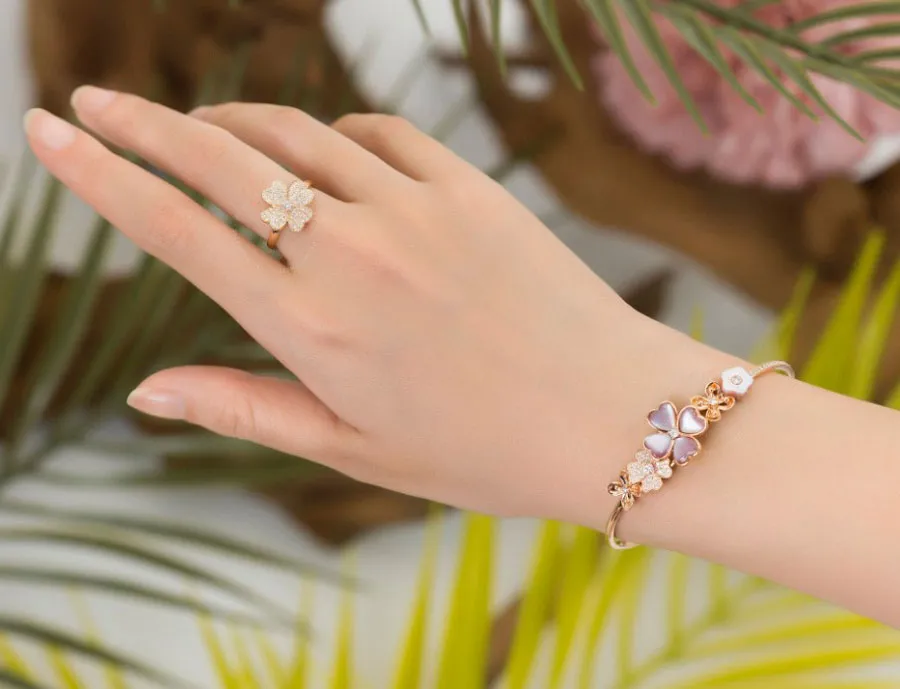 9+ vòng đeo tay vàng 18k nữ mẫu mới được yêu rất thích
