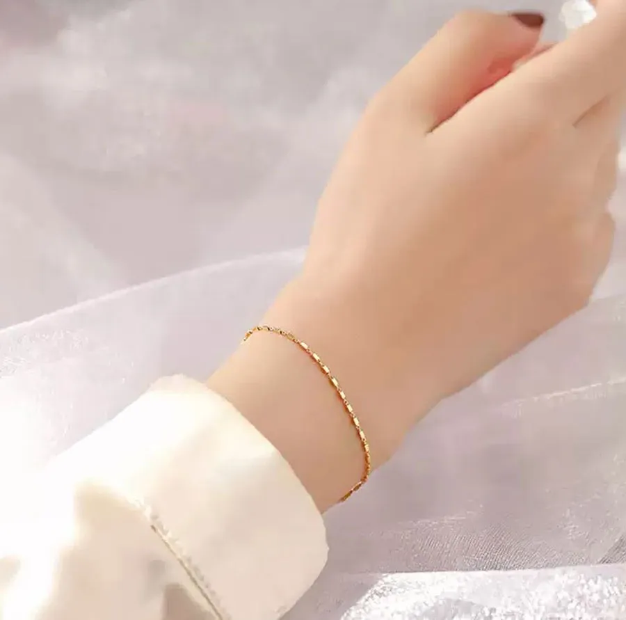 9+ vòng đeo tay vàng 18k nữ mẫu mới được yêu rất thích